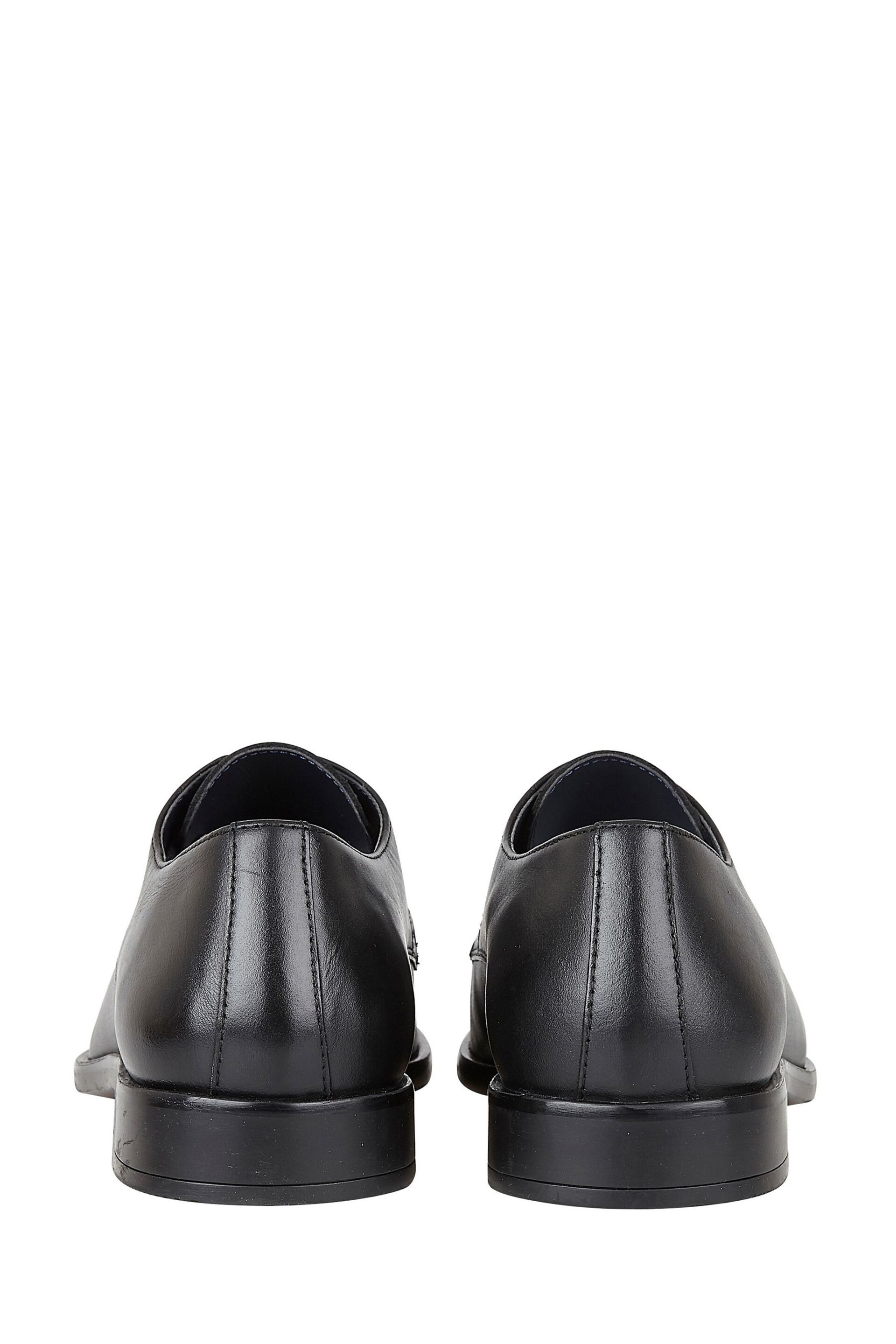 Lotus Charcole Black Leather Derby Shoes - Image 3 of 4