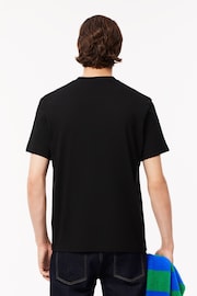 Lacoste Logo Pocket Black T-Shirt - Image 2 of 6