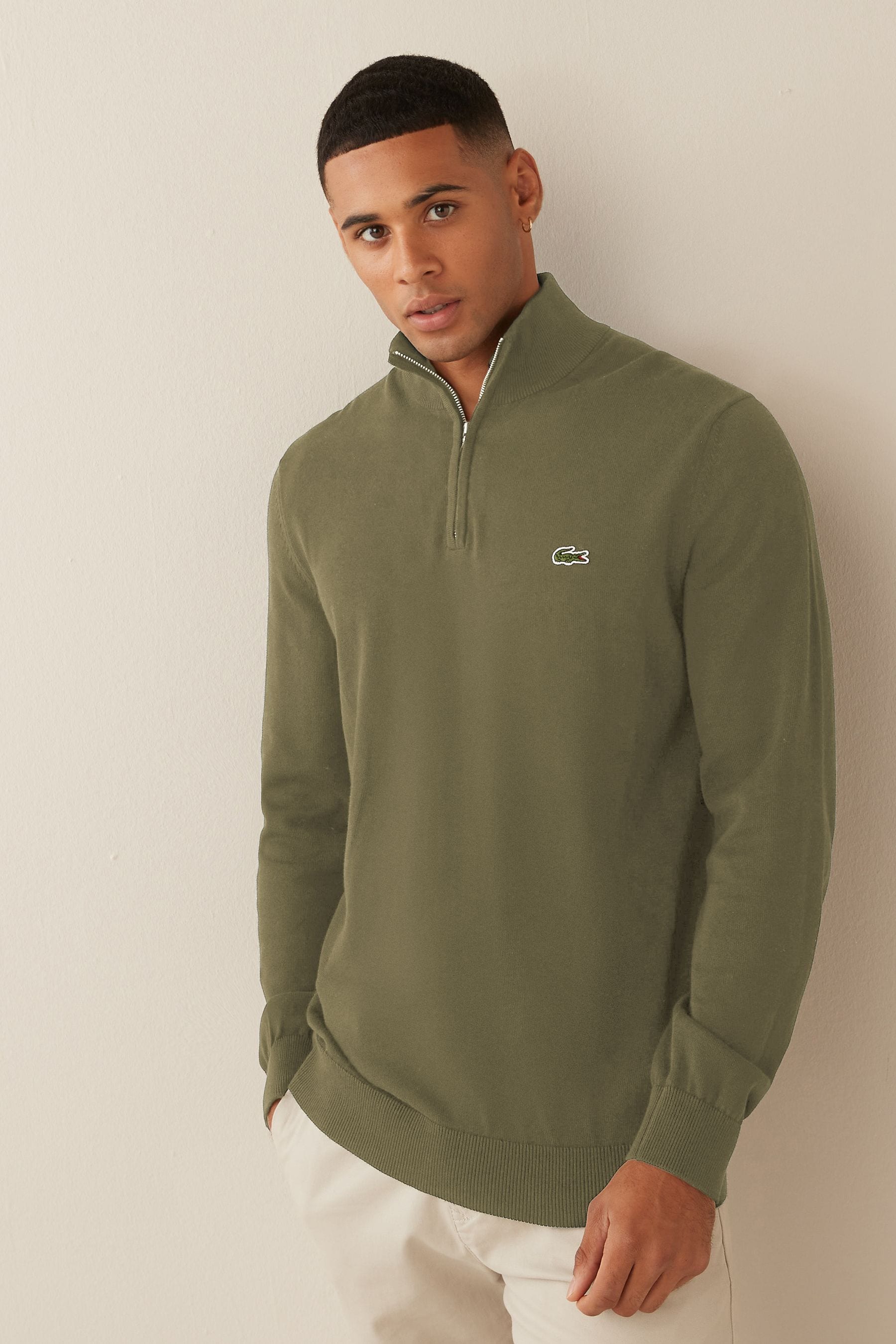Lacoste quarter zip jumper 2025
