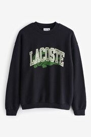 Lacoste Relaxed Fit Black Sweatshirt - Image 1 of 1