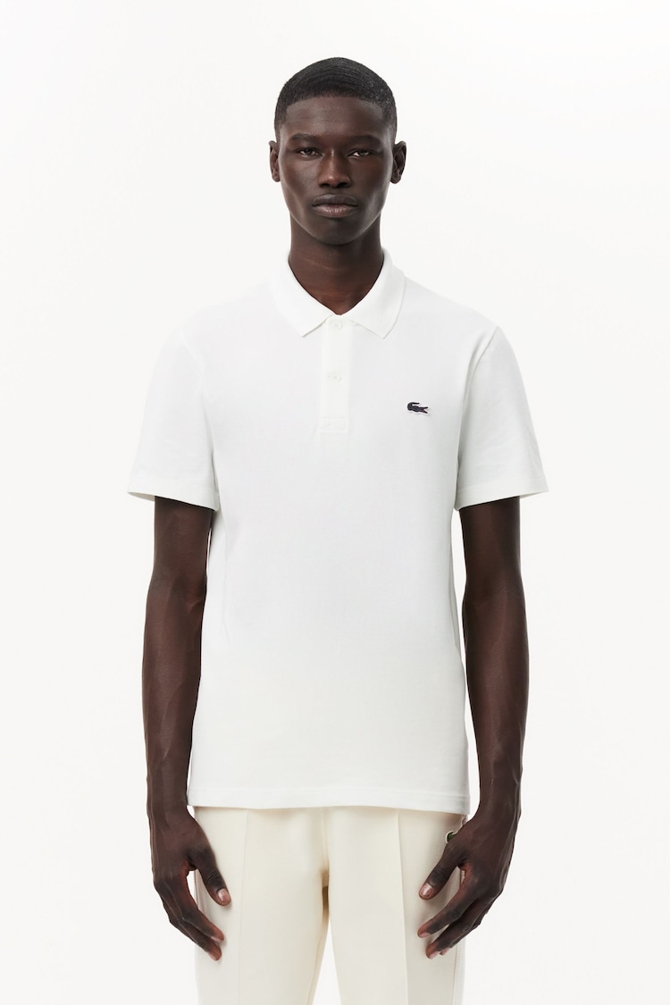 Lacoste Regular Fit Cotton Blend Polo Shirt - Image 1 of 6