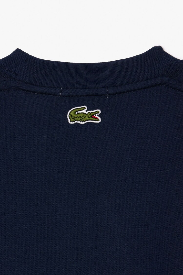 Lacoste Soft Branding Brown T-Shirt - Image 6 of 6