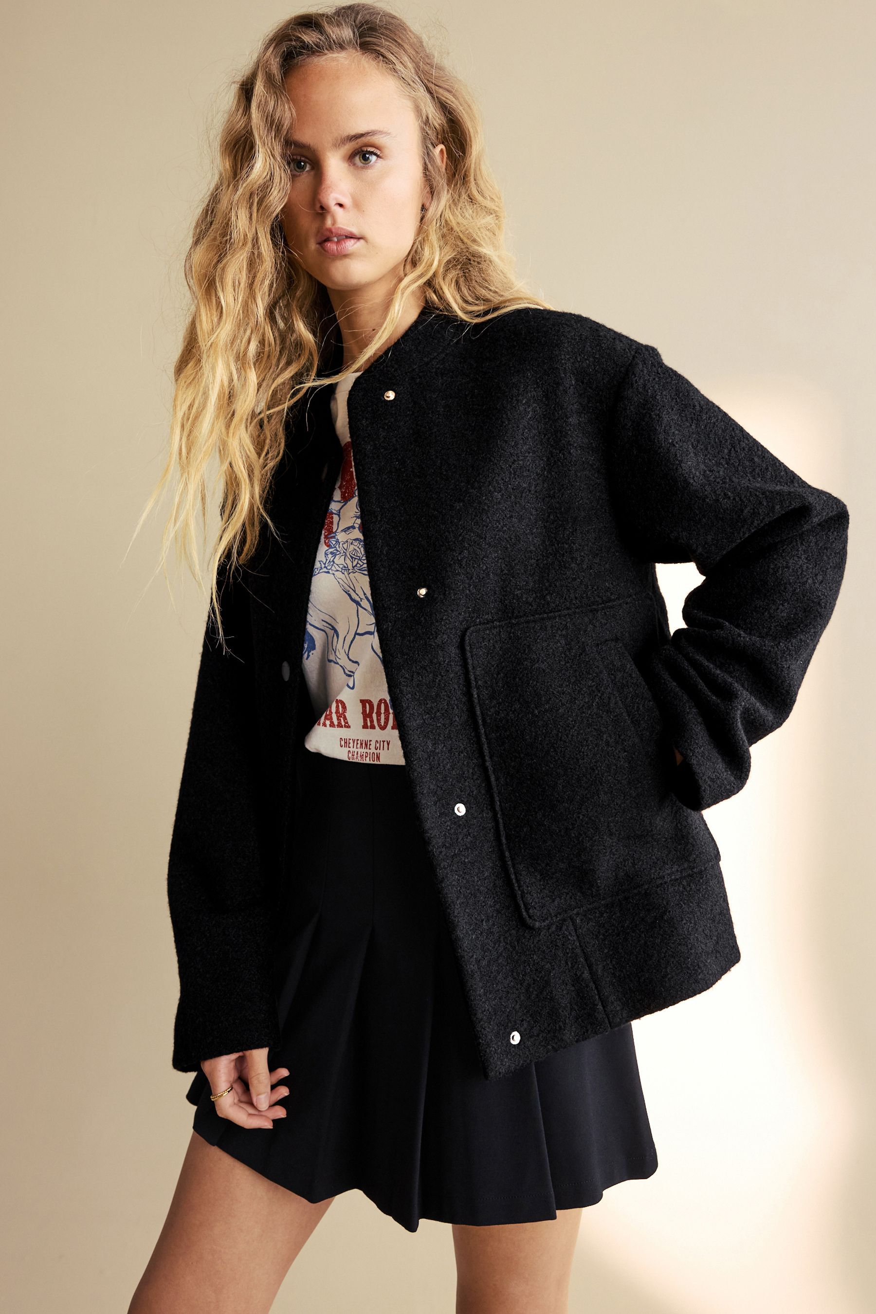 Buy Textured Bomber Jacket Next Ukraine