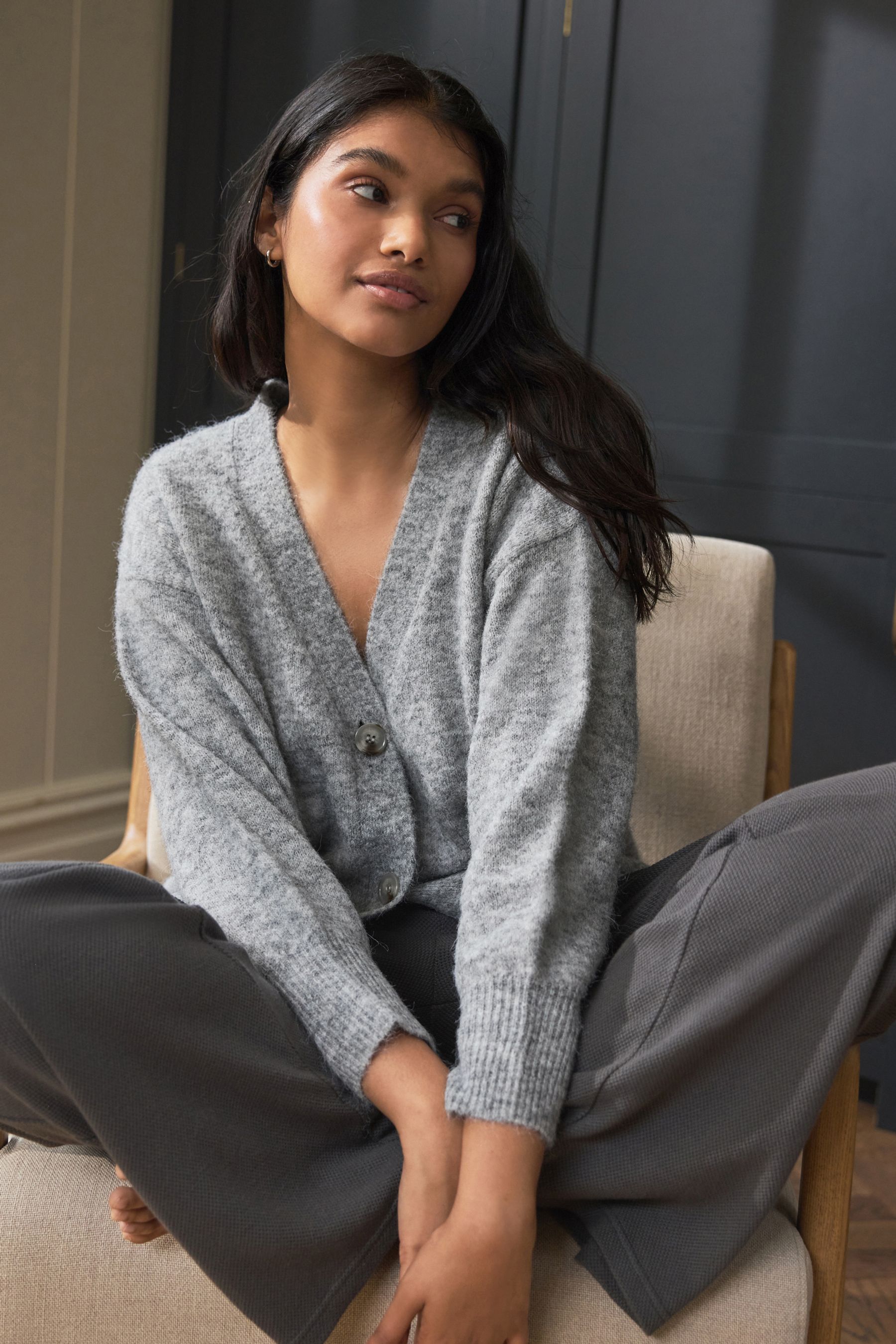 Next grey cardigan hotsell