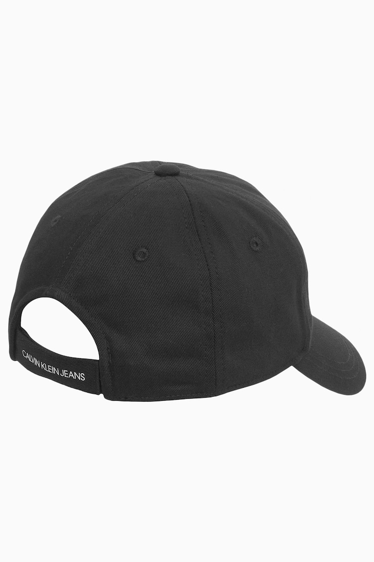 Calvin Klein Black Monogram Baseball Cap - Image 2 of 2