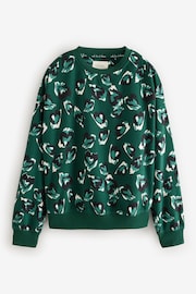 Green Leopard Cosy Long Sleeve Pyjamas - Image 4 of 6