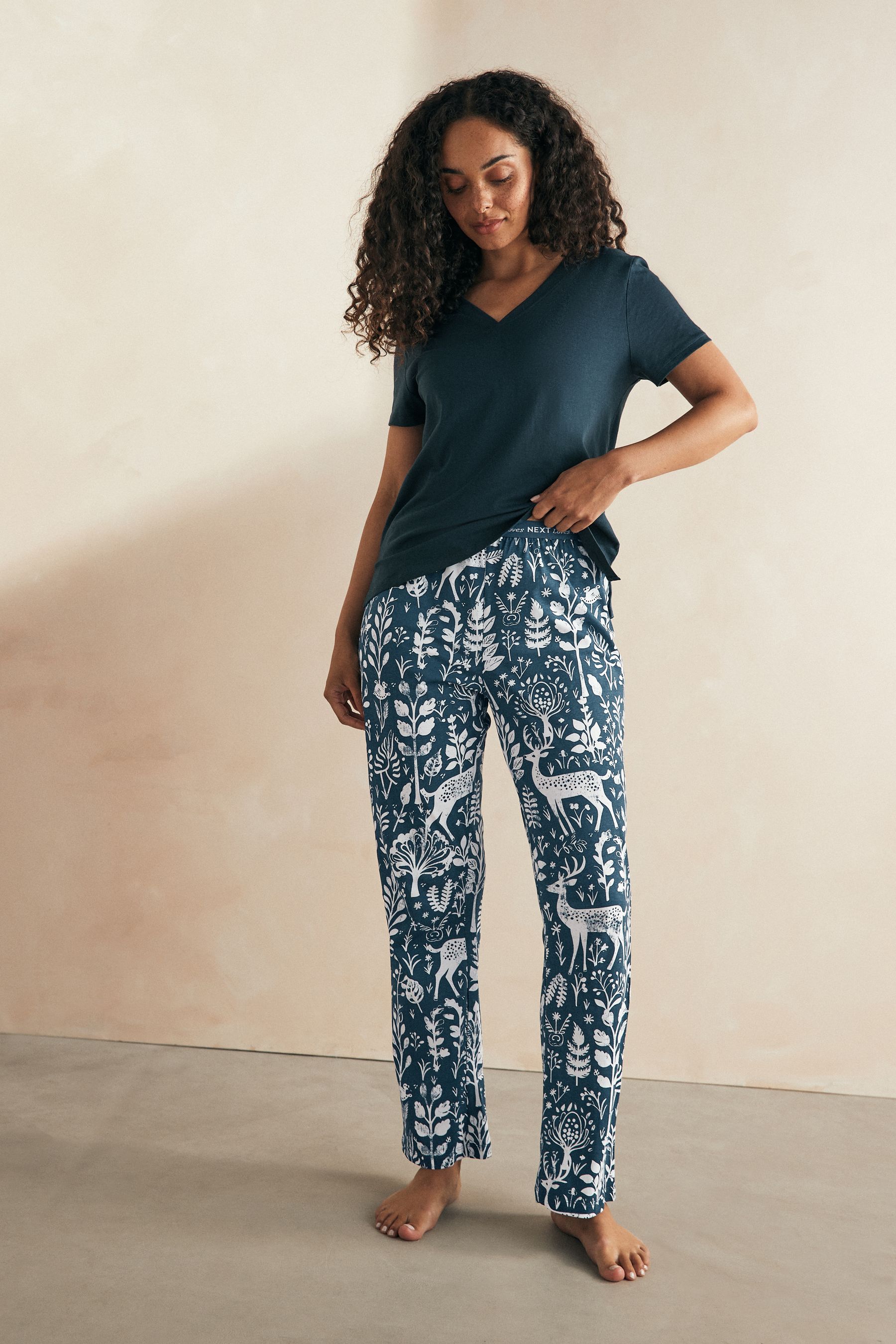 Woodland pyjamas womens best sale