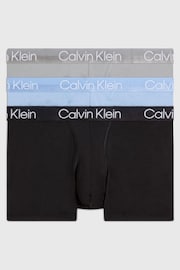 Calvin Klein Multi Plain Trunks 3 Pack - Image 1 of 4