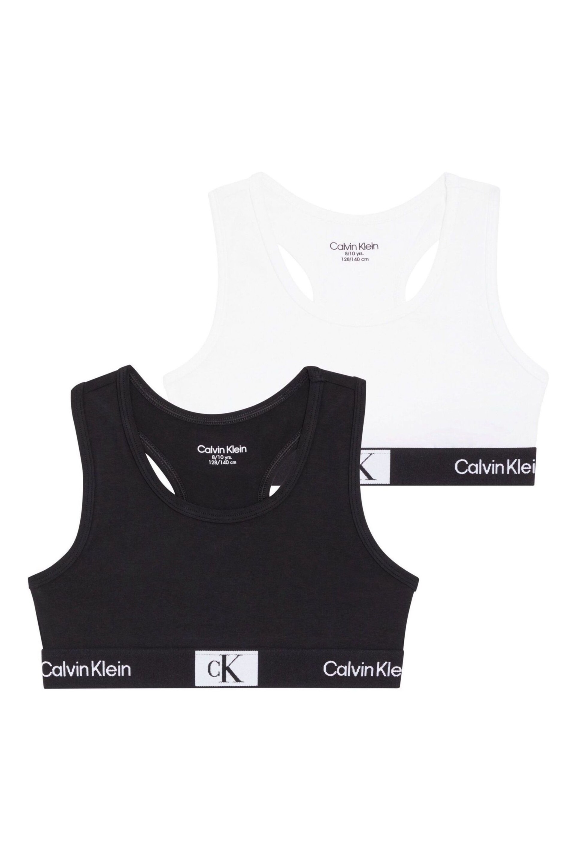 Calvin Klein Black Bralettes 2 Pack - Image 1 of 2