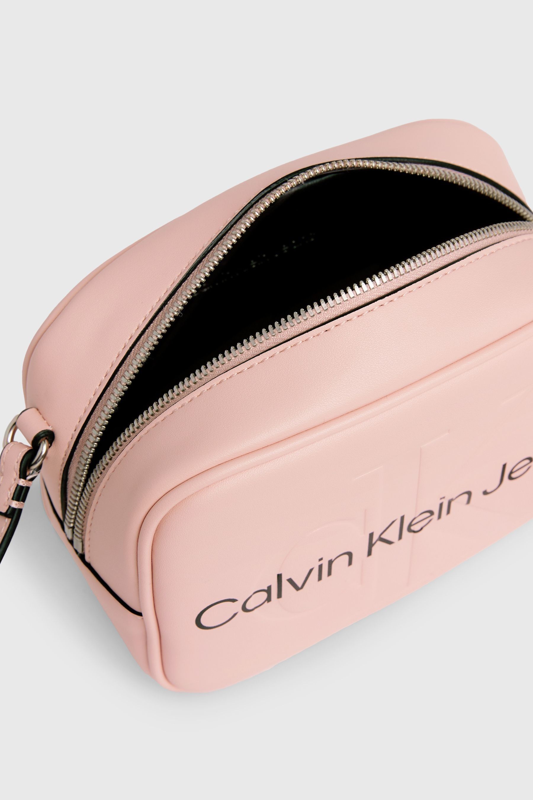 Buy Calvin Klein Pink Slogan Cross Body Bag from Next USA