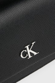 Calvin Klein Black Logo Monogram Chain Bag - Image 5 of 5