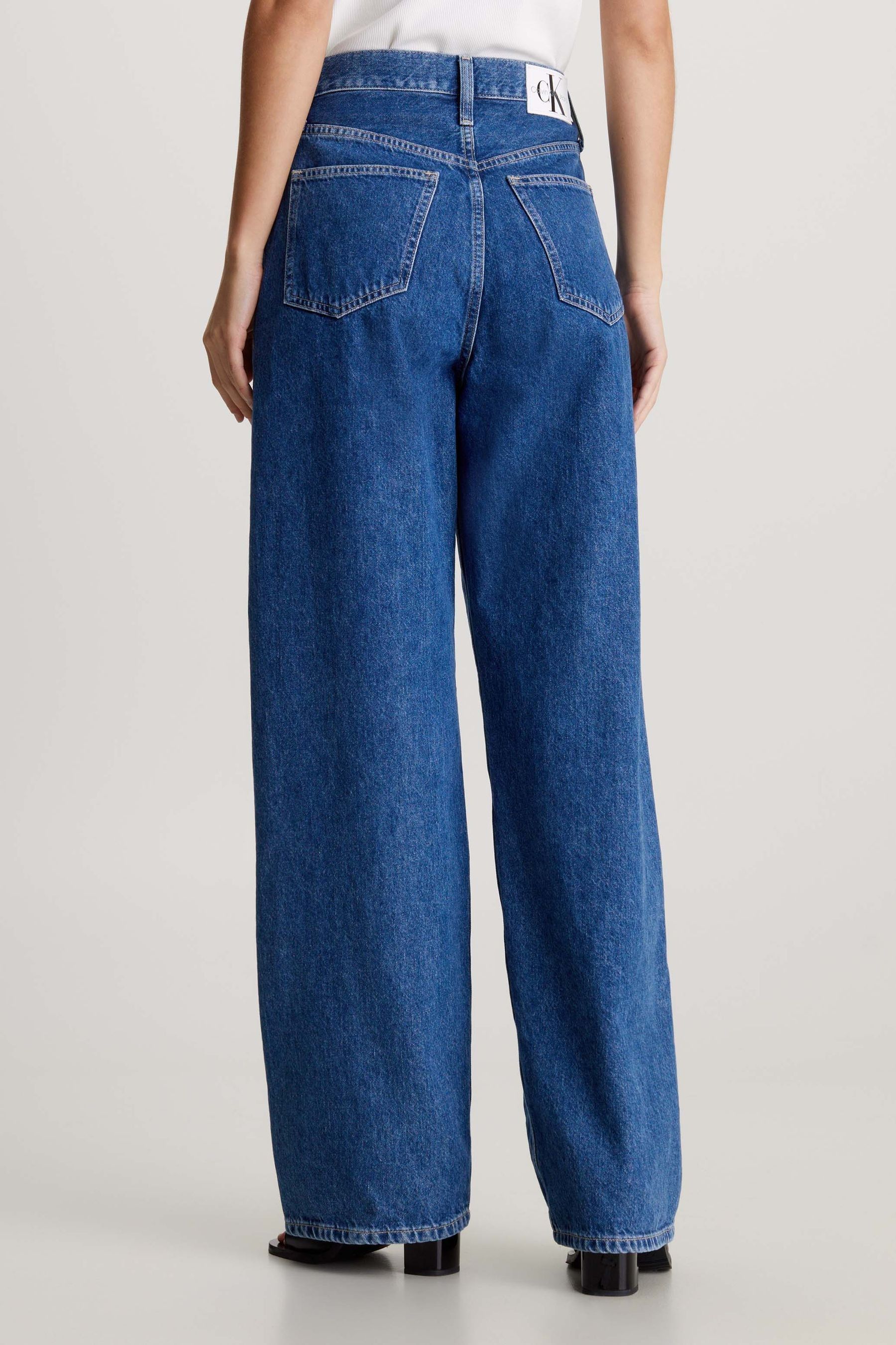 Buy Calvin Klein Jeans High Rise Relaxed Jeans from Next USA