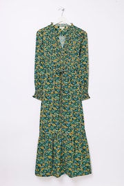 FatFace Green Spring Floral Maxi Dress - Image 4 of 4