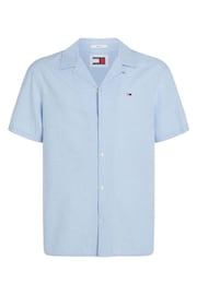 Tommy Jeans Linen Blend Camp Shirt - Image 3 of 4
