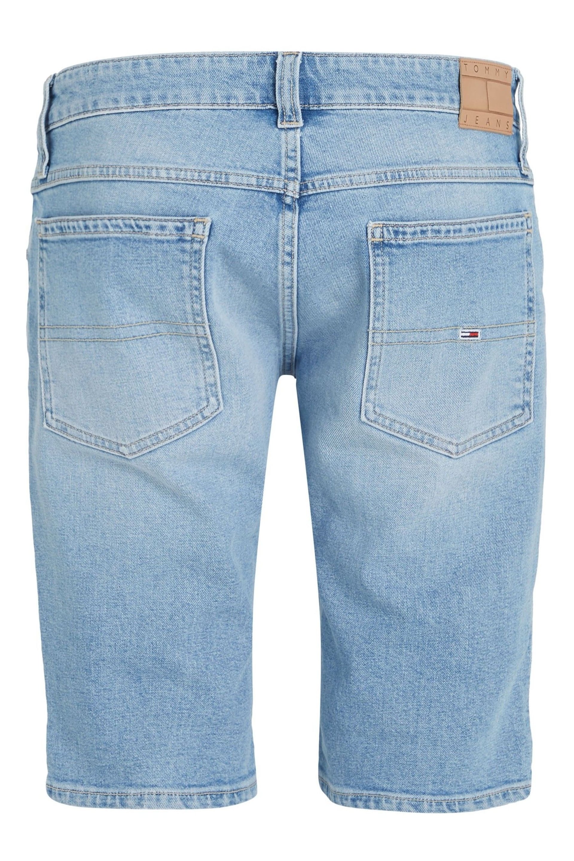 Tommy Jeans Blue Ronnie Slim Shorts - Image 4 of 5