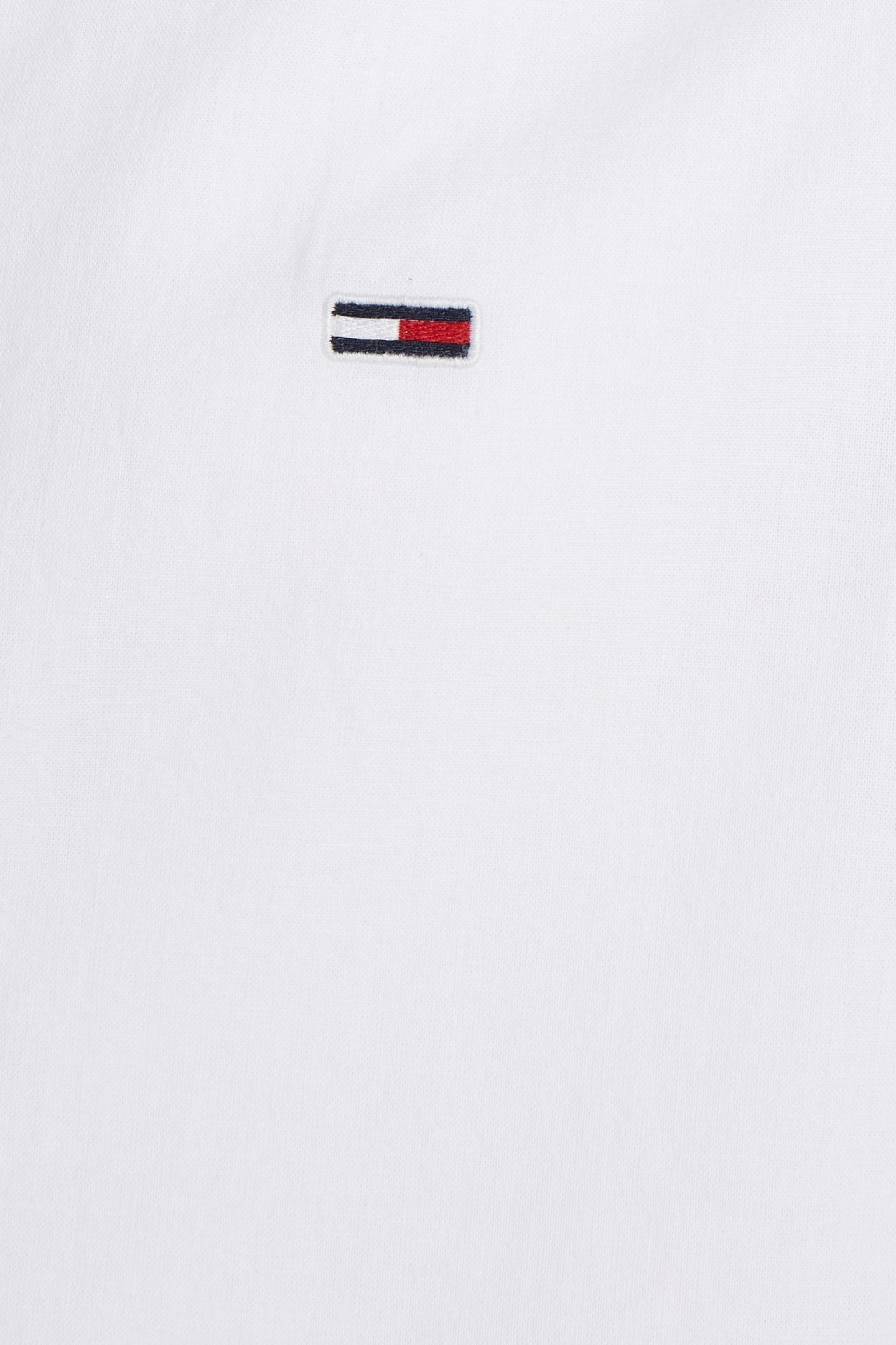 Tommy Jeans Linen Blend Camp Shirt - Image 6 of 6