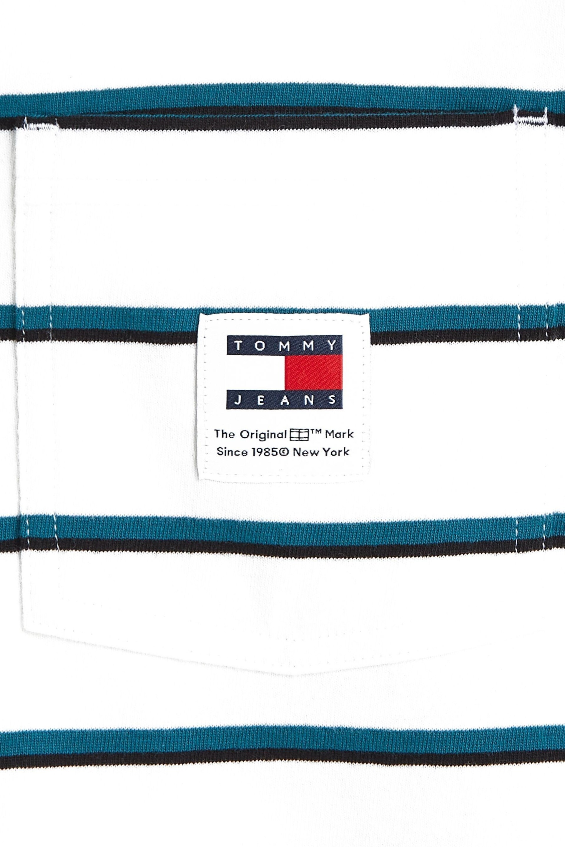 Tommy Jeans Regular Stripe T-Shirt - Image 6 of 6