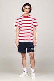 Tommy Jeans Red Stripe T-Shirt - Image 3 of 8