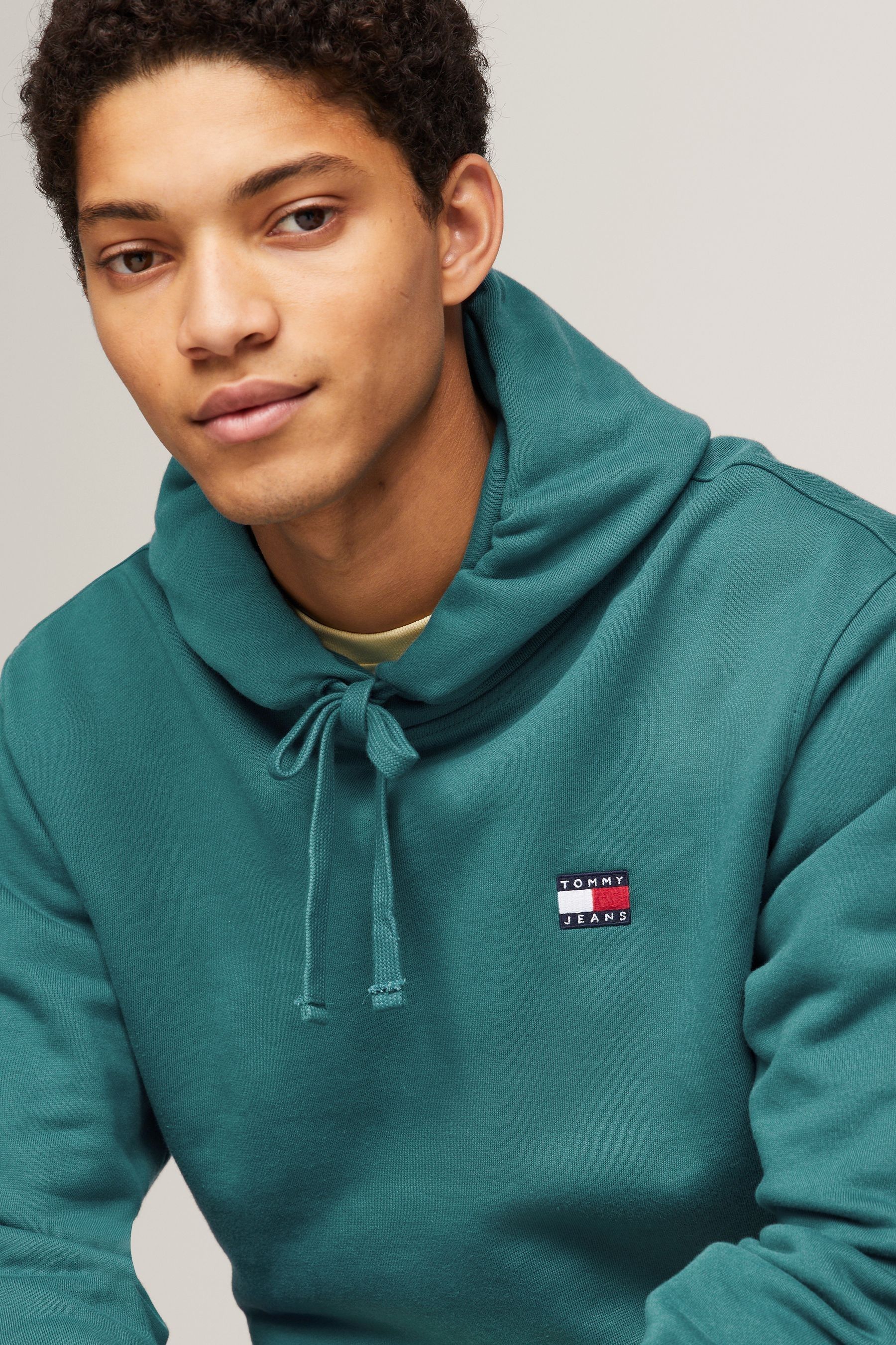 Tommy Jeans Green Badge Hoodie