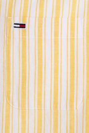Tommy Jeans Stripe Linen Shirt - Image 6 of 6