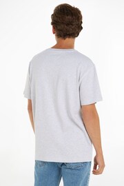 Tommy Jeans Grey Athletic Club T-Shirt - Image 2 of 6