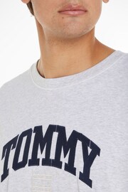 Tommy Jeans Grey Athletic Club T-Shirt - Image 3 of 6