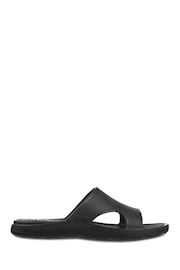 Totes Black Bounce Vented Mens Slide Sandals - Image 2 of 5