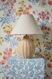 Laura Ashley Grey Fernhill Table Lamp Small - Image 2 of 6