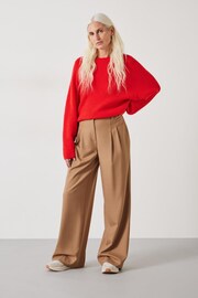 Hush Brown Aoife High Waist Trousers - Image 3 of 5