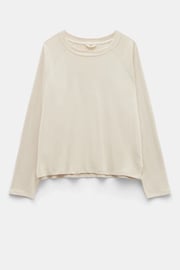 Hush Cream 100% Cotton Matilda Raglan Top - Image 5 of 5