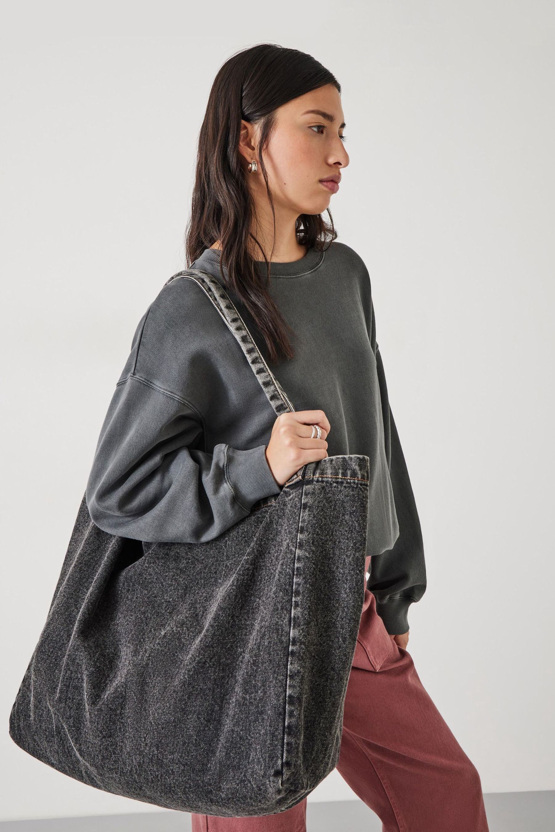Cotton bag black hotsell