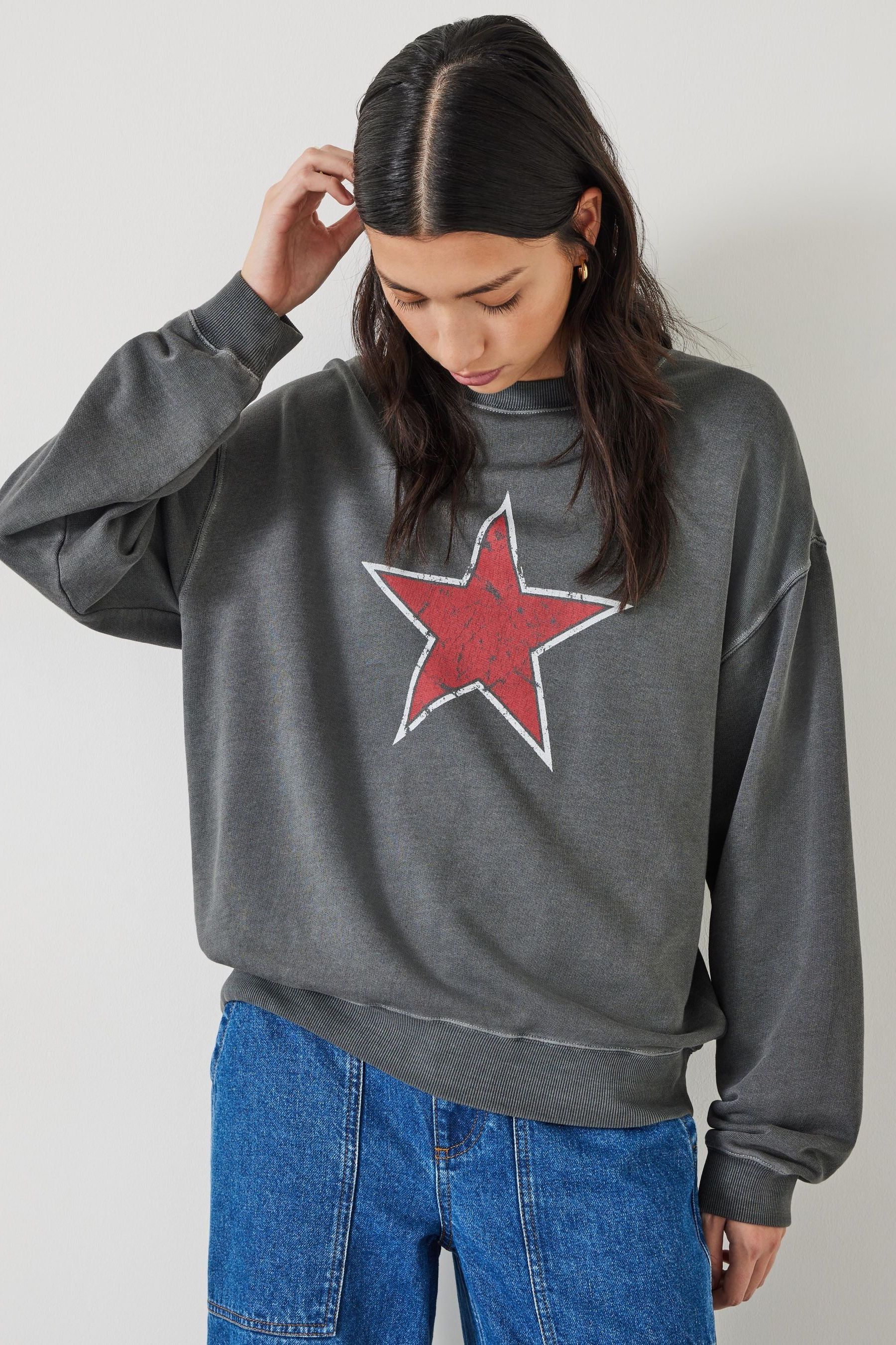 Hush star sweatshirt new arrivals