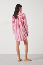 Hush White Oversized Emerson Striped Nightshirt - Image 2 of 5