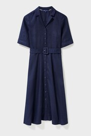 Crew Clothing Belted Linen Shirt Dress - Image 5 of 5