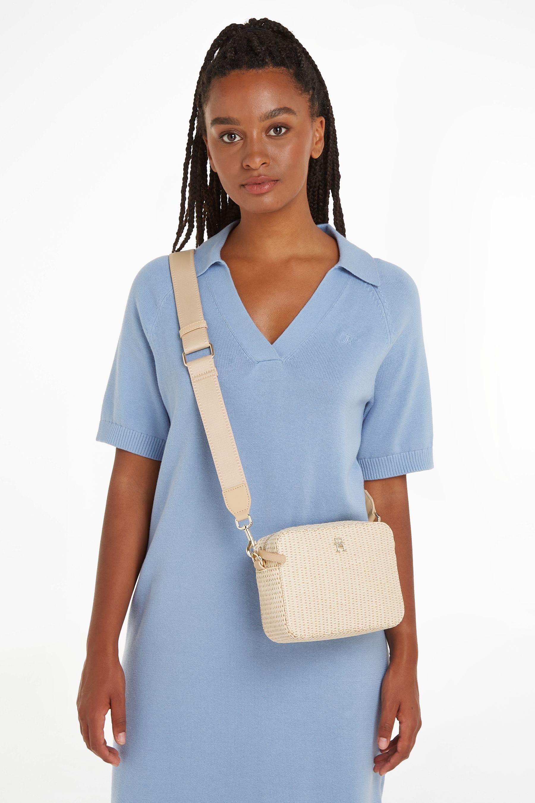 Buy Tommy Hilfiger Natural City Raftan Crossover Bag from Next Ireland