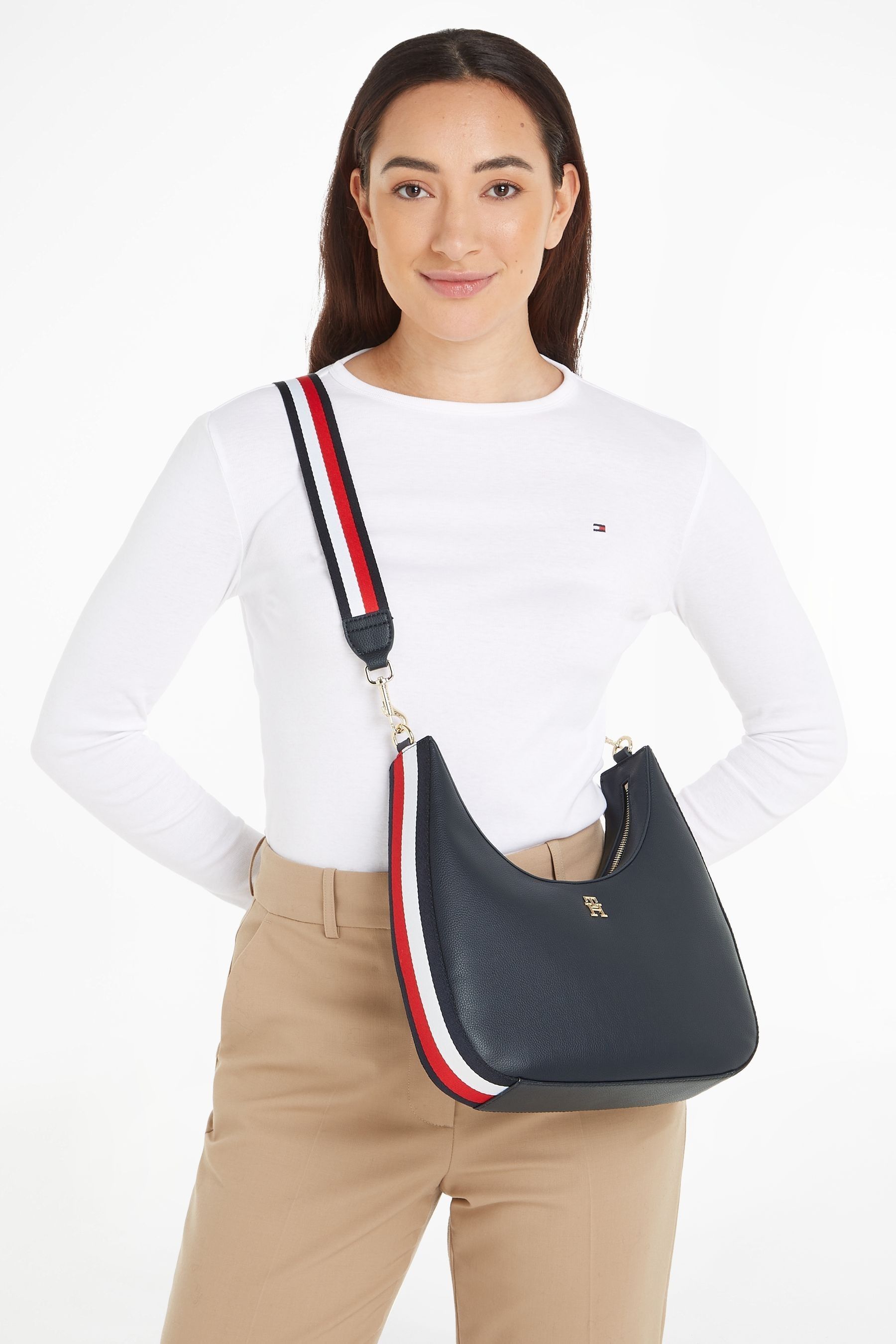 Buy Tommy Hilfiger Blue Essential Cross Over Bag from Next Ireland