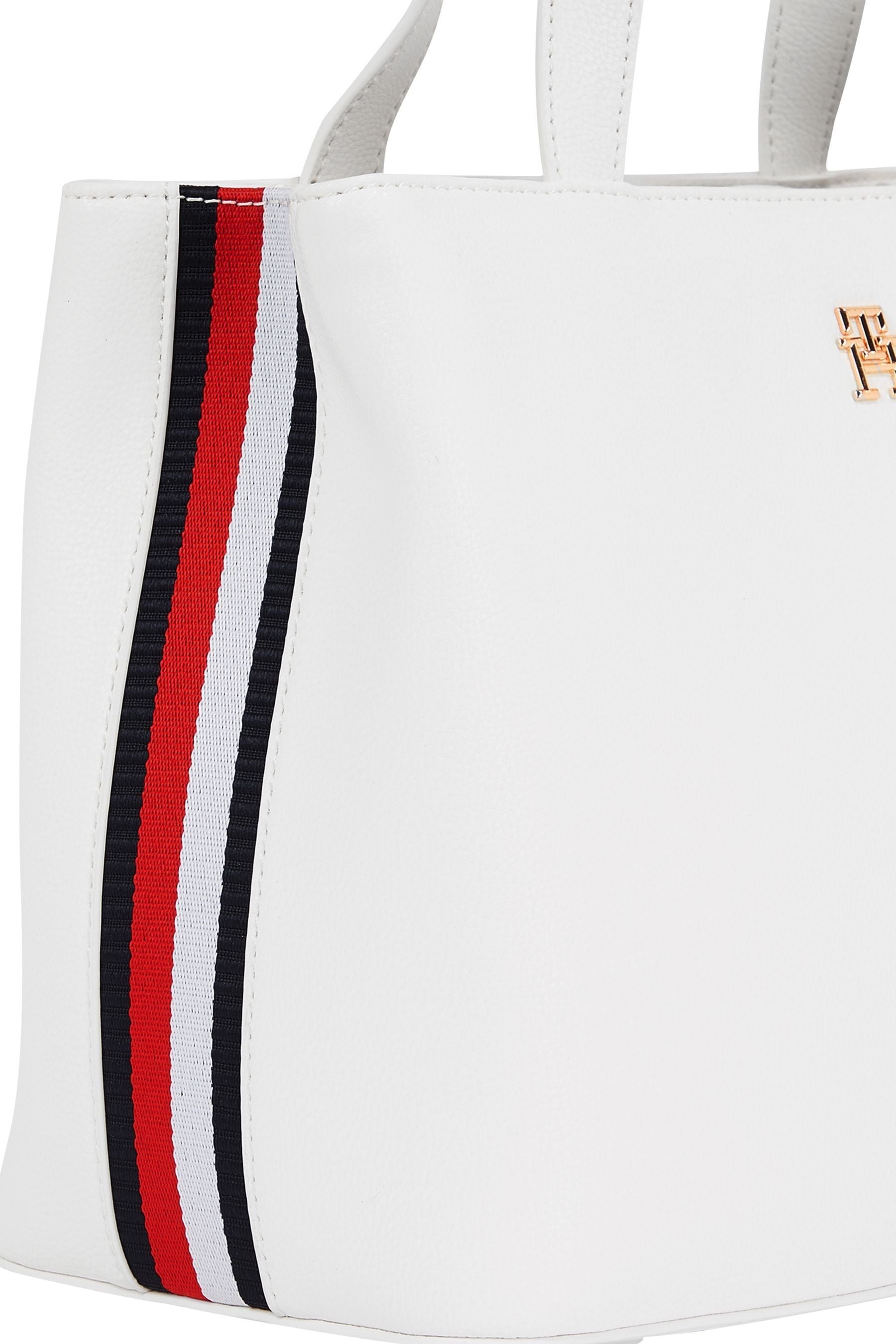 Tommy Hilfiger White Essential Satchel Bag ONE Womens