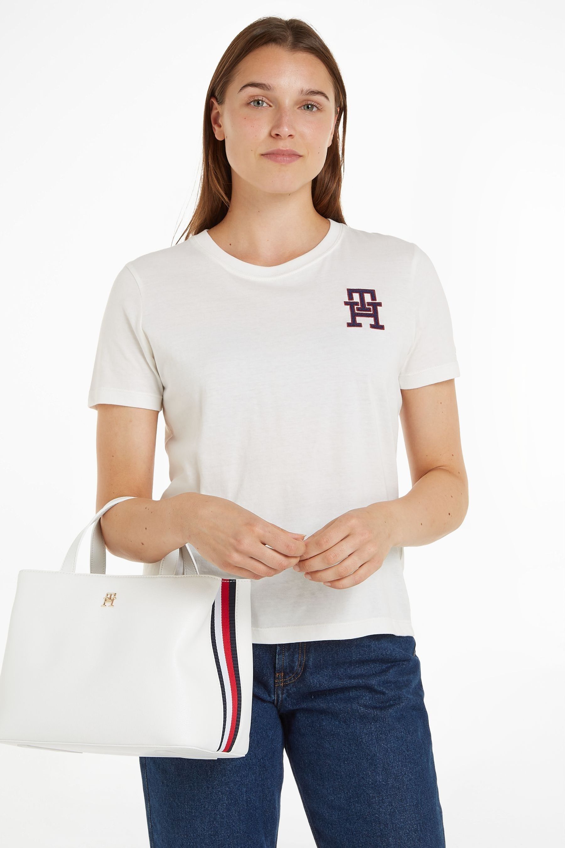 Tommy hilfiger bag white new arrivals