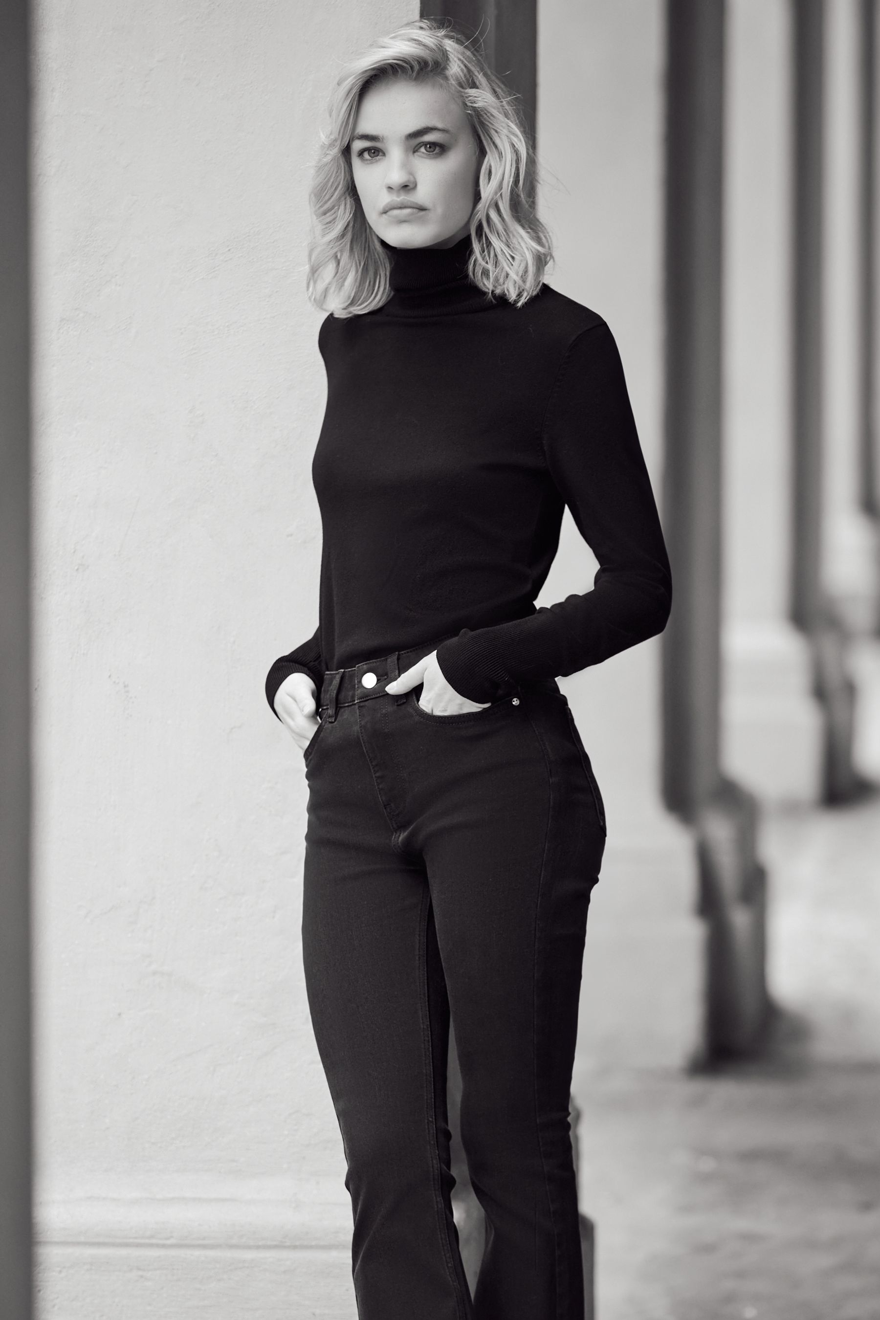 Buy The Set Black Chocolate Brown Cream 3 Pack Fine Knit Roll Neck Jumpers from the Next UK online shop