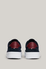 Tommy Hilfiger Blue Court Suede Sneakers - Image 3 of 5