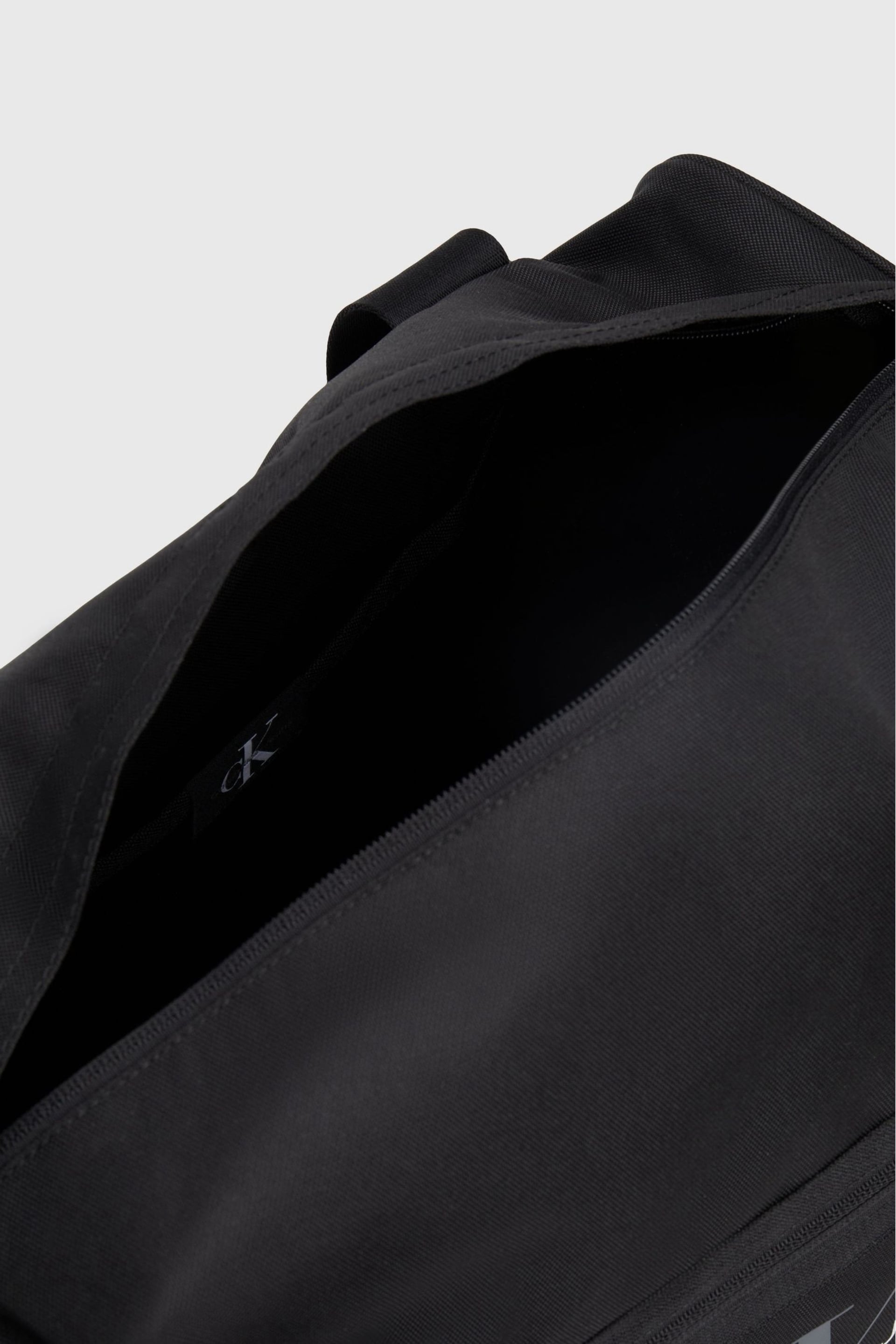 Calvin Klein Black Sport Logo Essentials Duffle Bag - Image 5 of 5