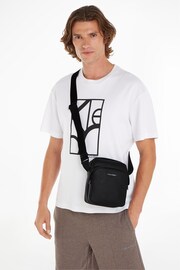 Calvin Klein Black Logo Messenger Bag - Image 2 of 7