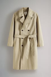 The Set Camel Belted Trench Coat - Image 9 of 11