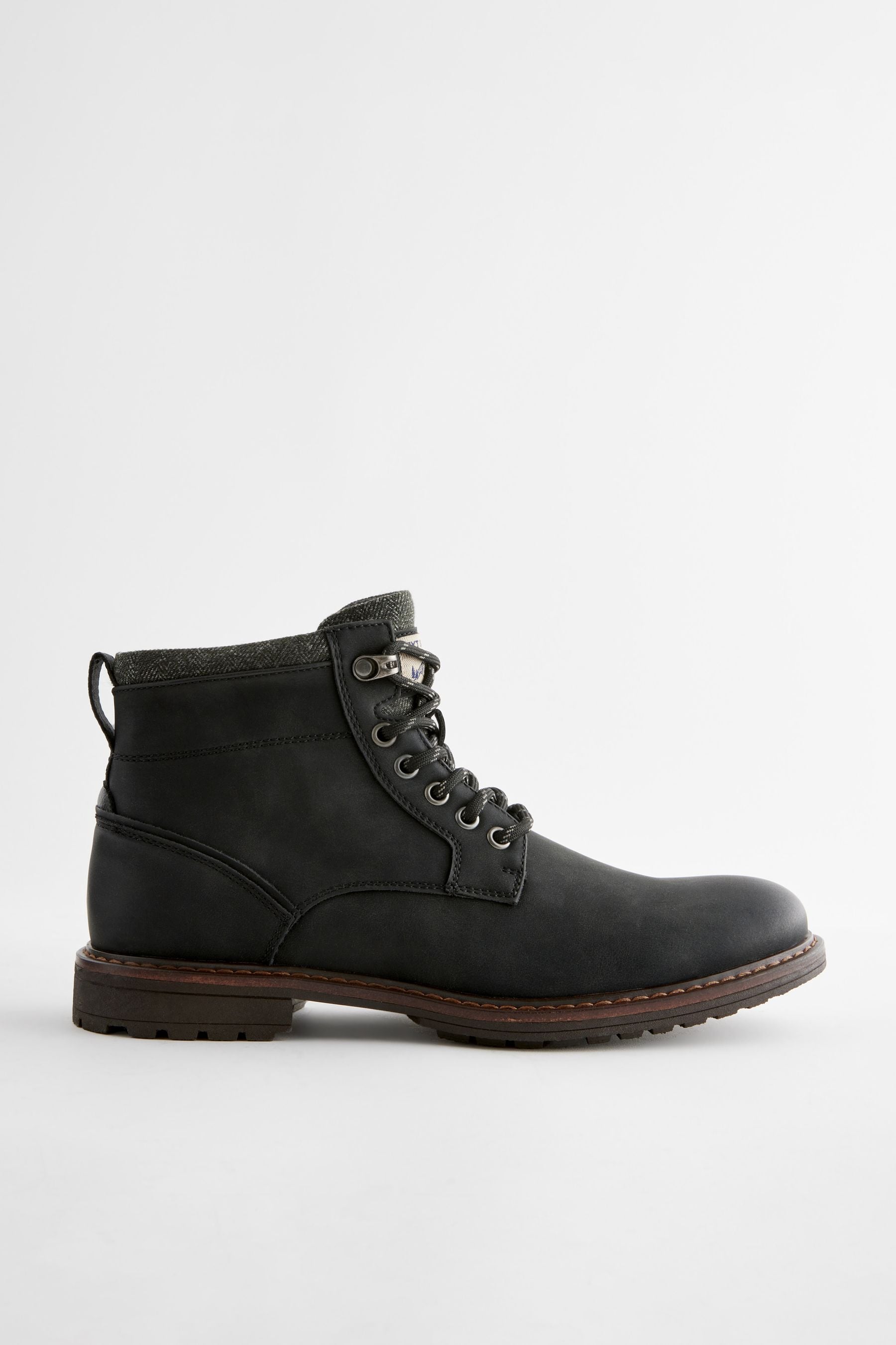 Buy Black Lace Up Chukka Boots from Next Luxembourg