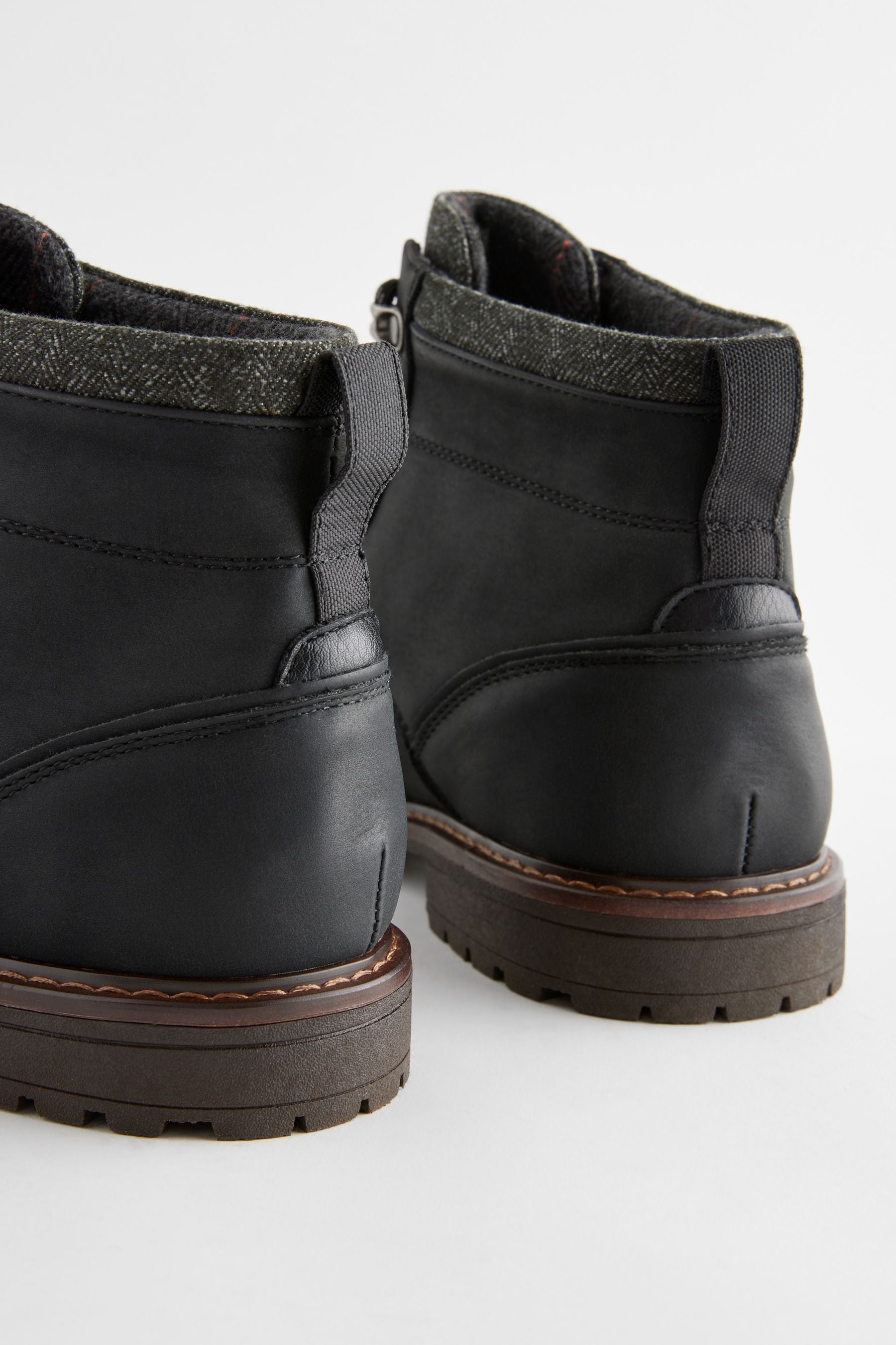Buy Black Lace Up Chukka Boots from Next Luxembourg