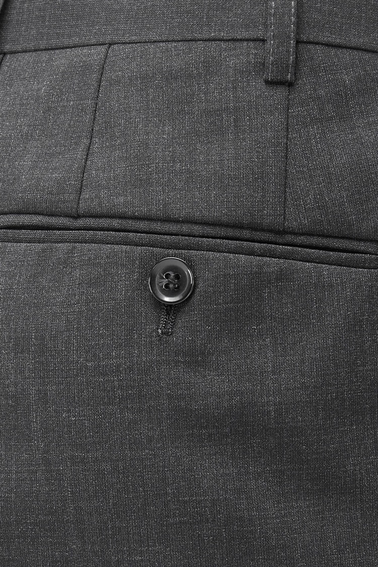 Skopes Grey Chrome Classic Fit Darwin Suit Trousers - Image 3 of 3