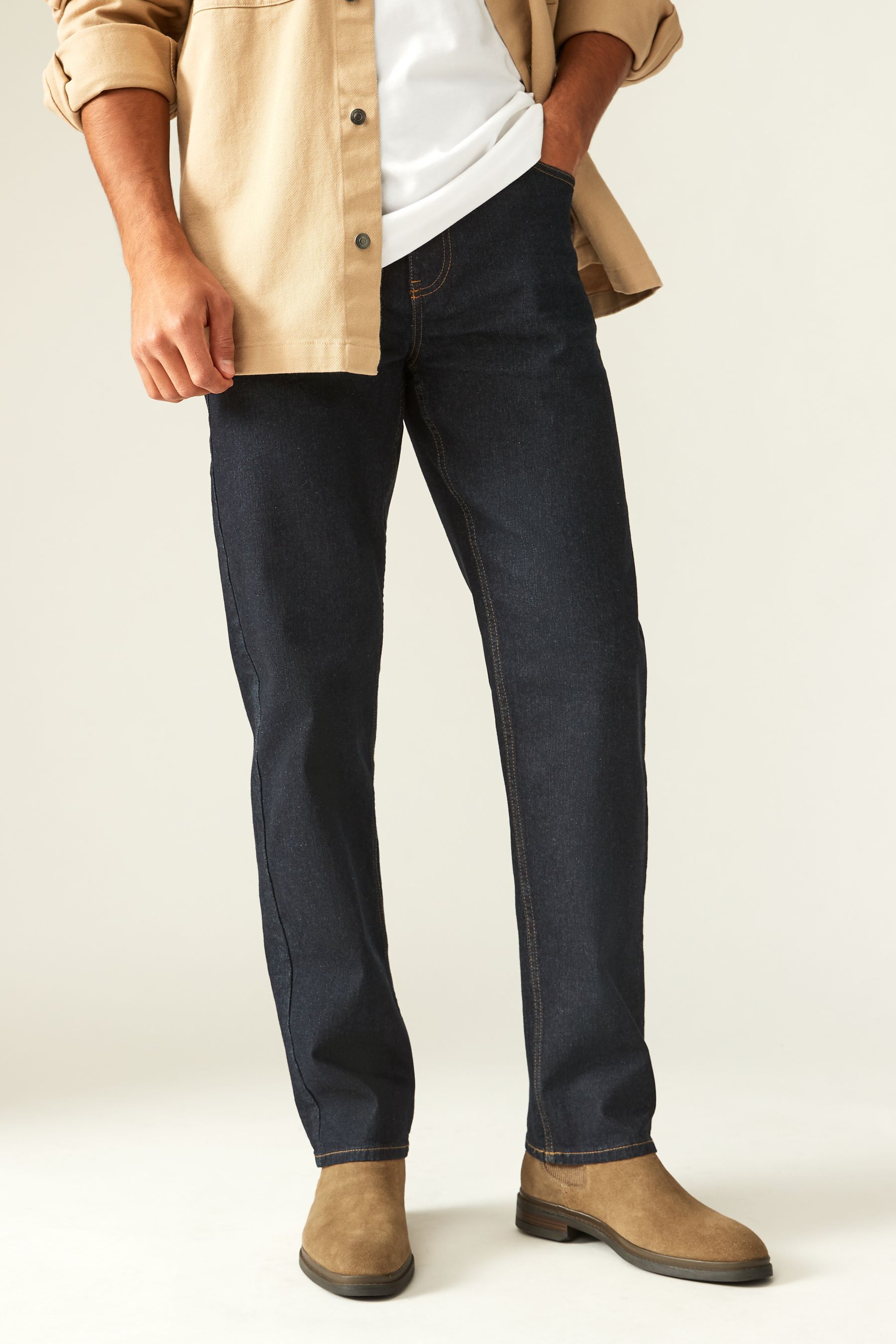 Buy Stone Suede Chelsea Boots from Next Belgium