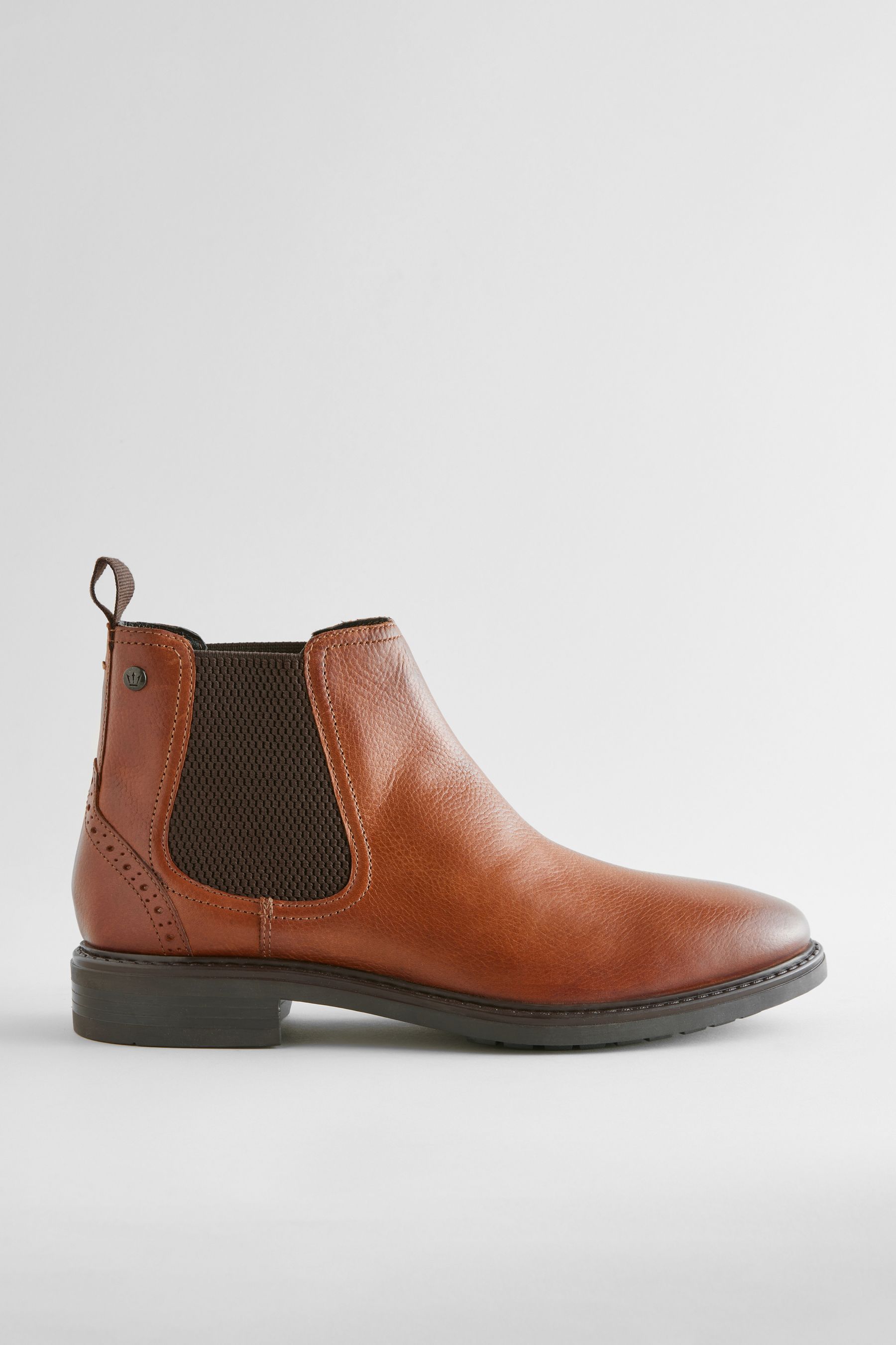 Buy Tan Brown Leather Chelsea Boots from the Next UK online shop