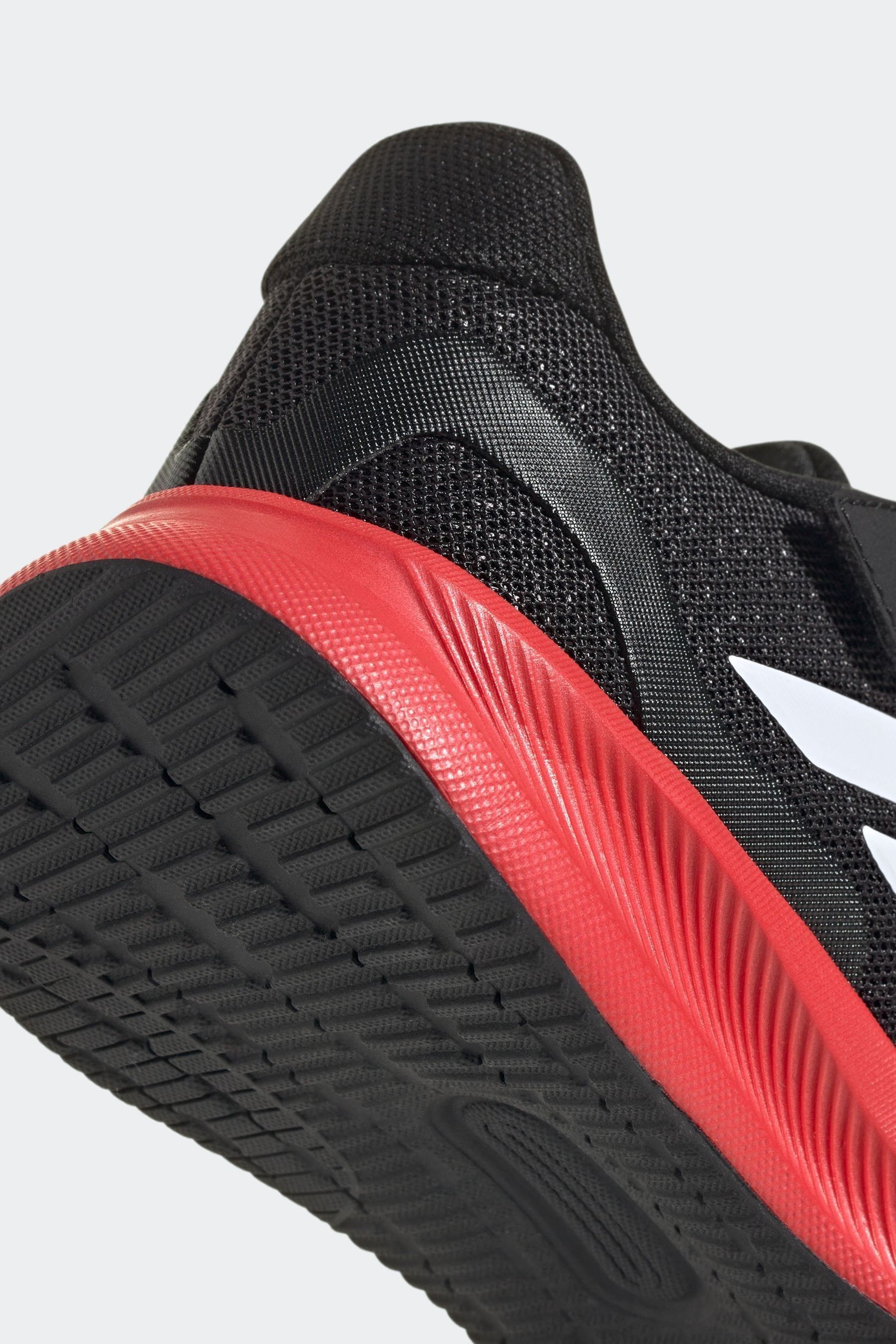Adidas black and red sneakers outlet