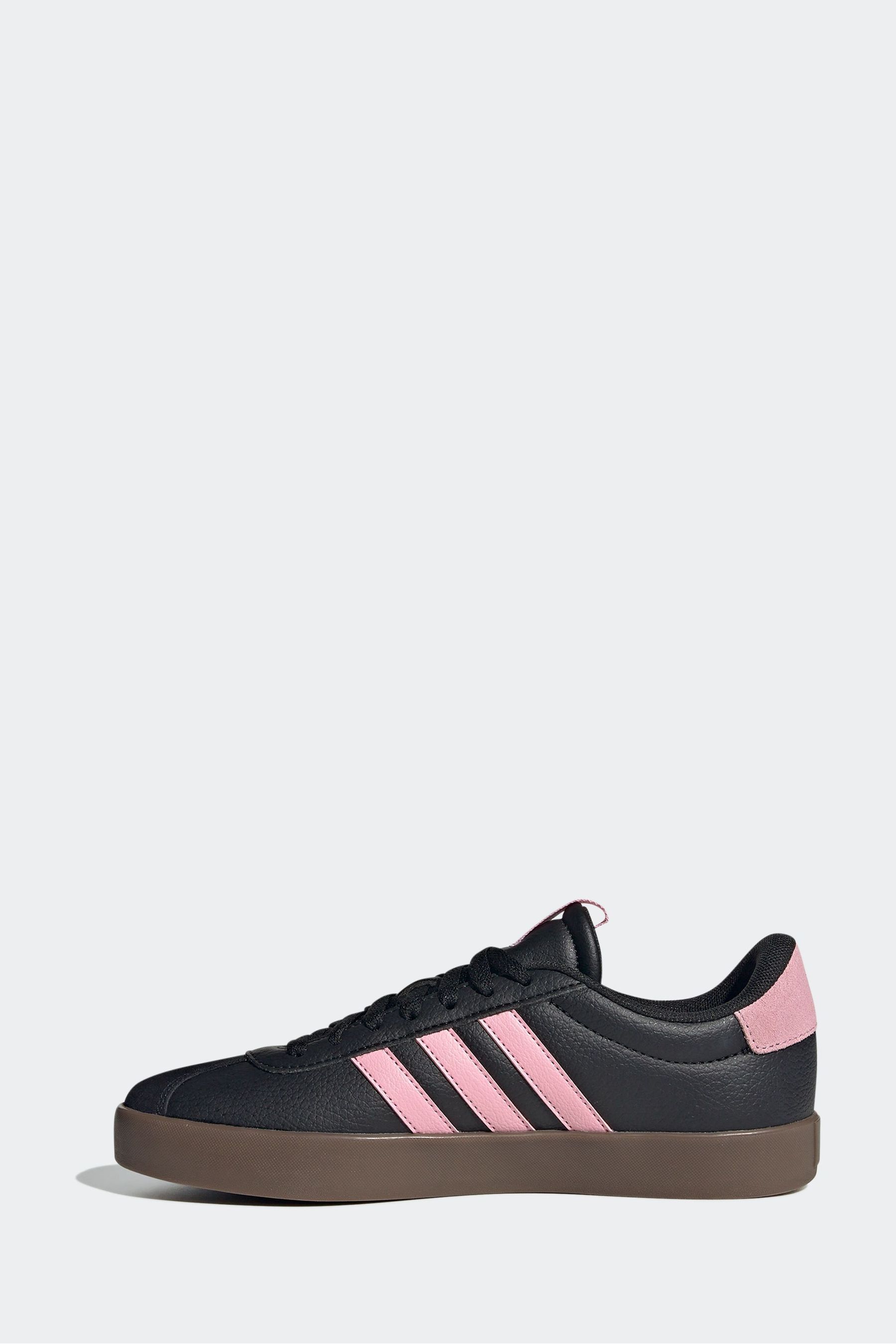 adidas Black Pink VL Court 3.0 Trainers
